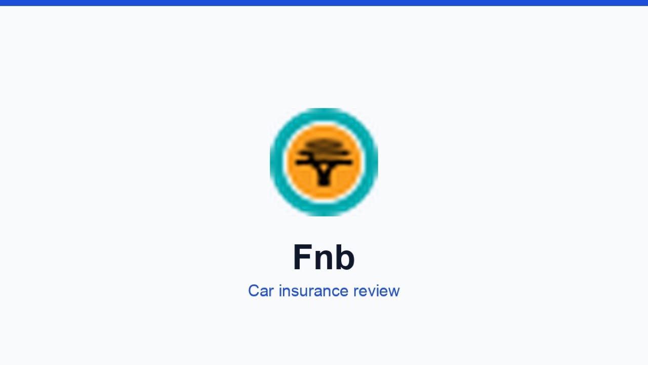 Fnb car insurance