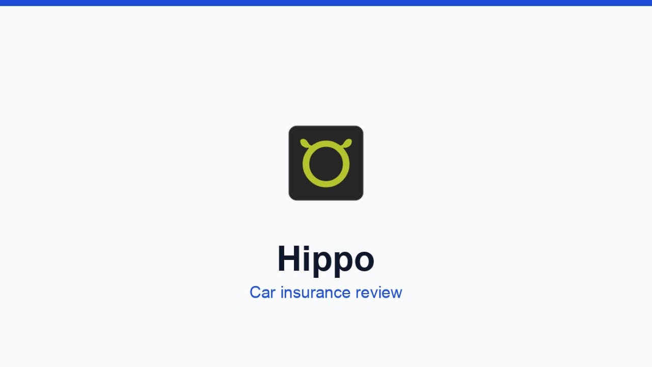 Hippo car insurance