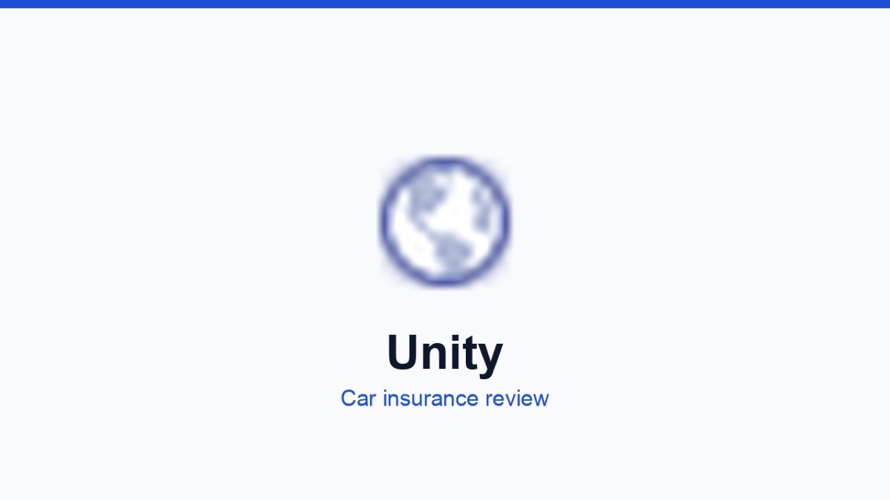 Unity car insurance