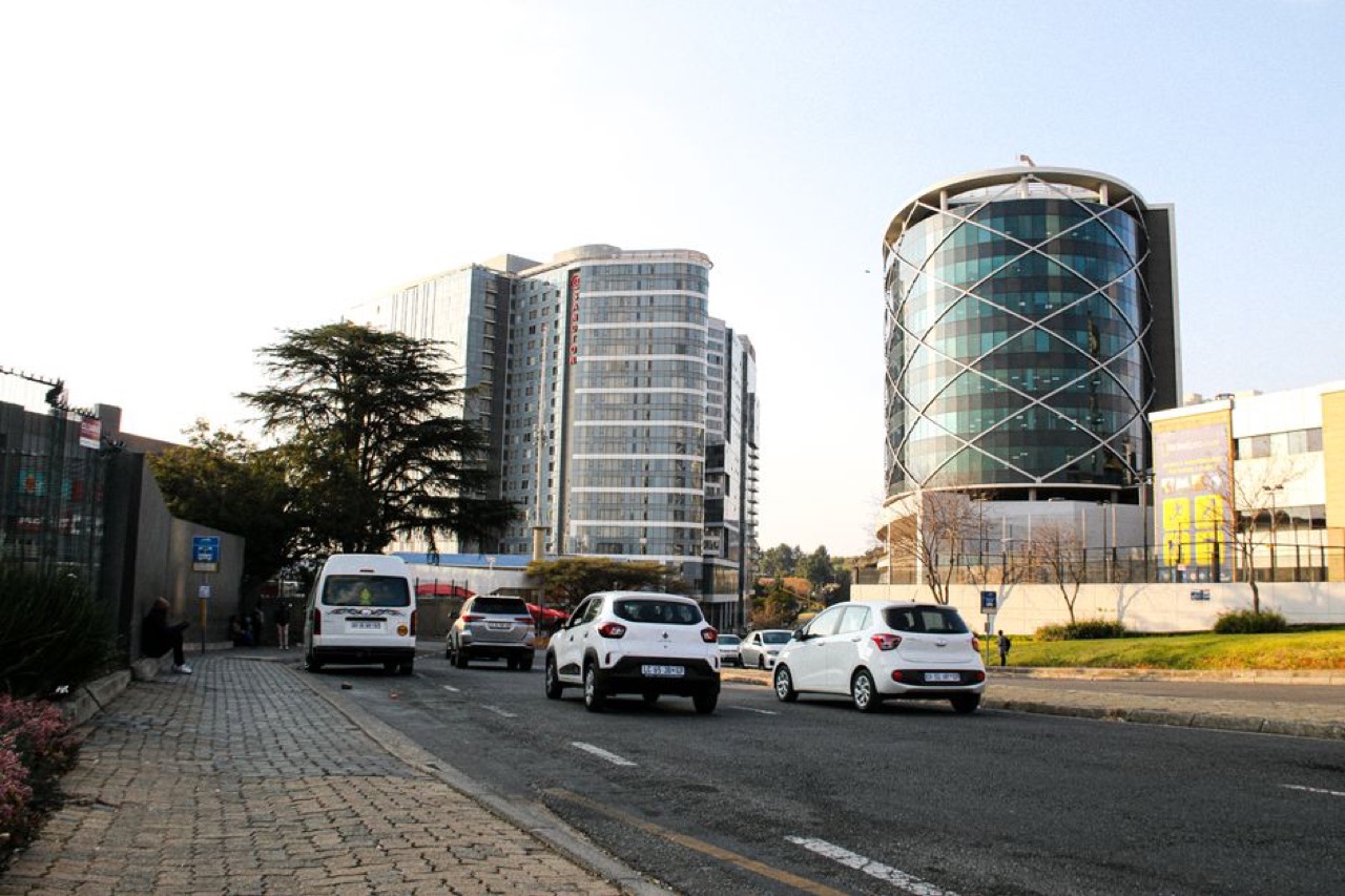 Johannesburg city traffic