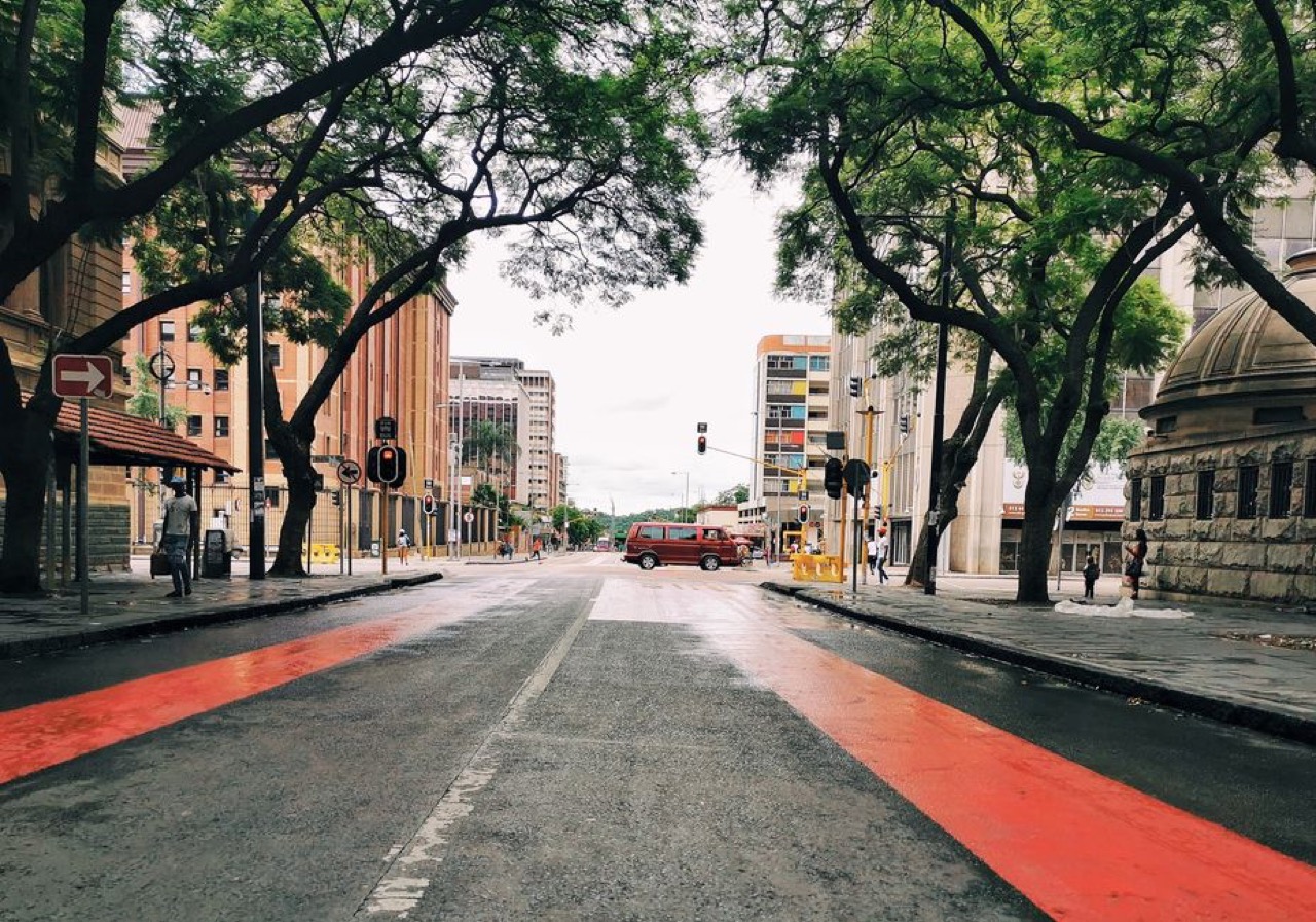 Urban road south africa