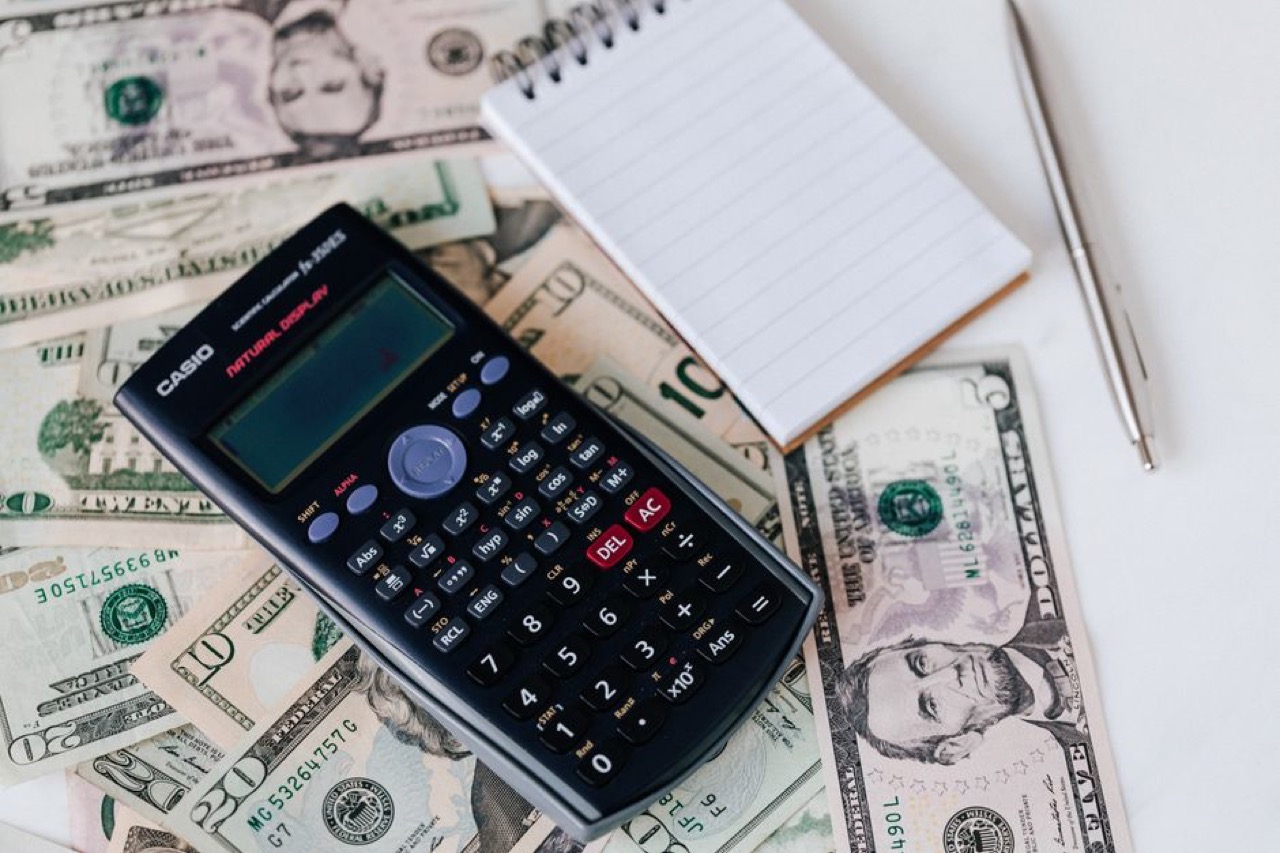 Calculator and money